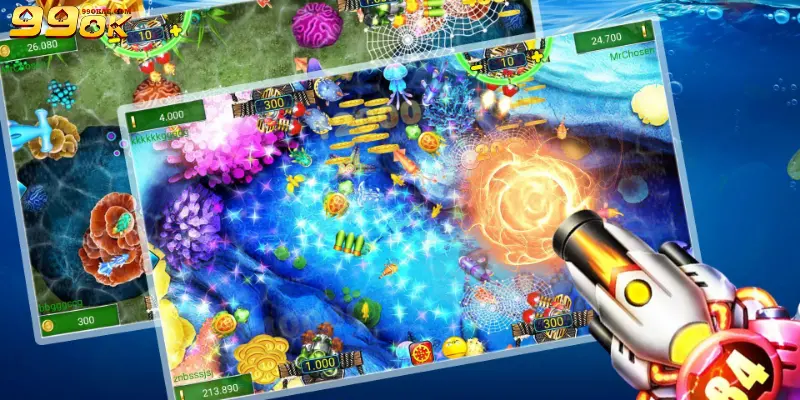 Mega Fishing là trò chơi bắn cá 99OK cực hot